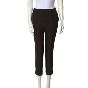 Lanvin Black Straight Leg Pants Size S